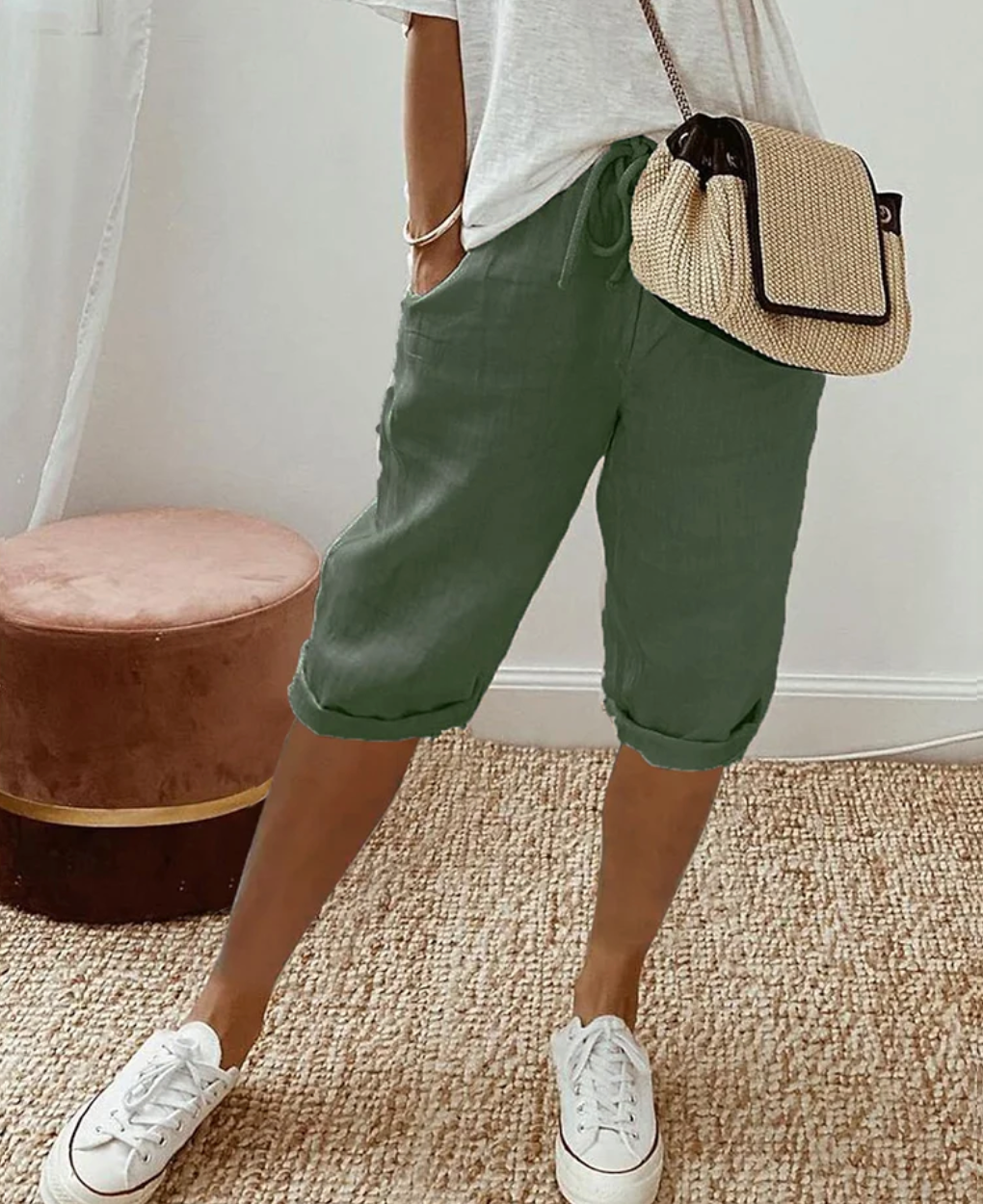 Damenshorts aus Baumwolle für den Sommer 2025 - Wilma