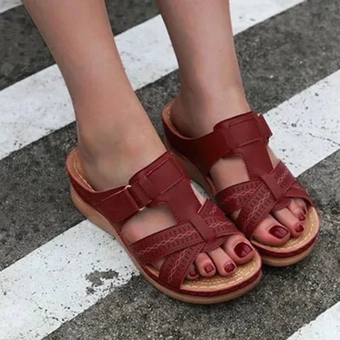 Atmungsaktive Damen-Sandalen für den Alltag mit orthopädischem Komfort – Leila