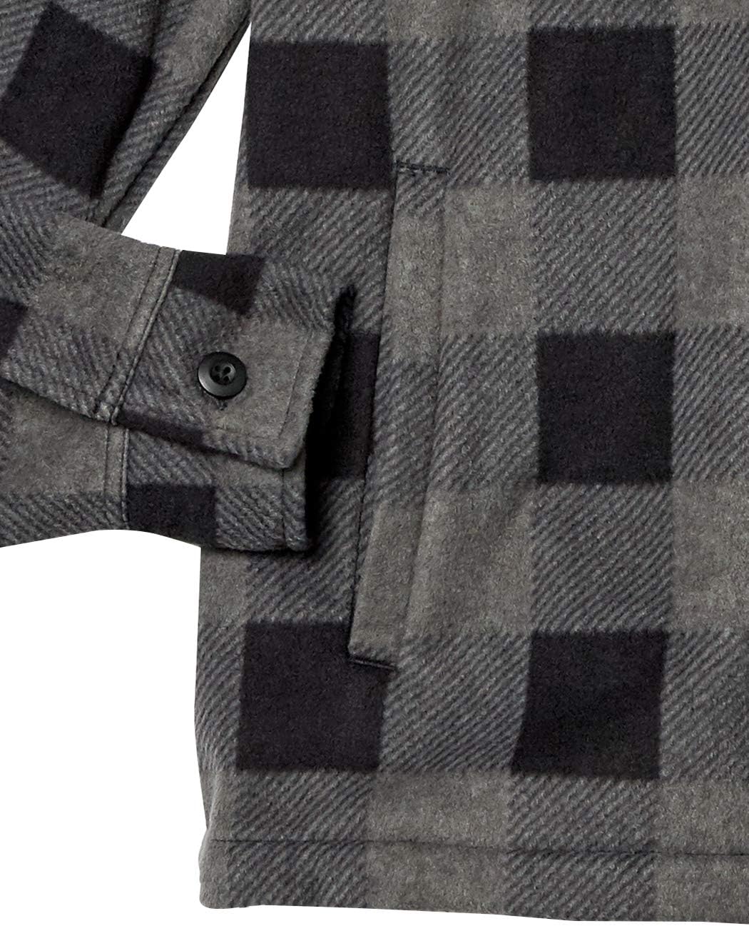 Herren-Fleece-Überhemd für Frühling 2025 – Max