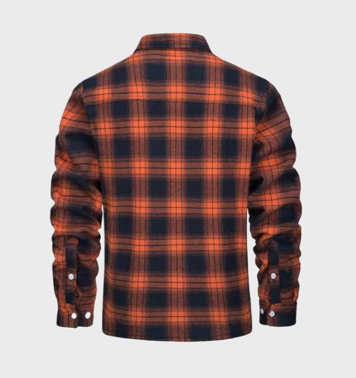 Flanell Herrenjacke im Vintage-Stil für Frühling 2025 - Liam