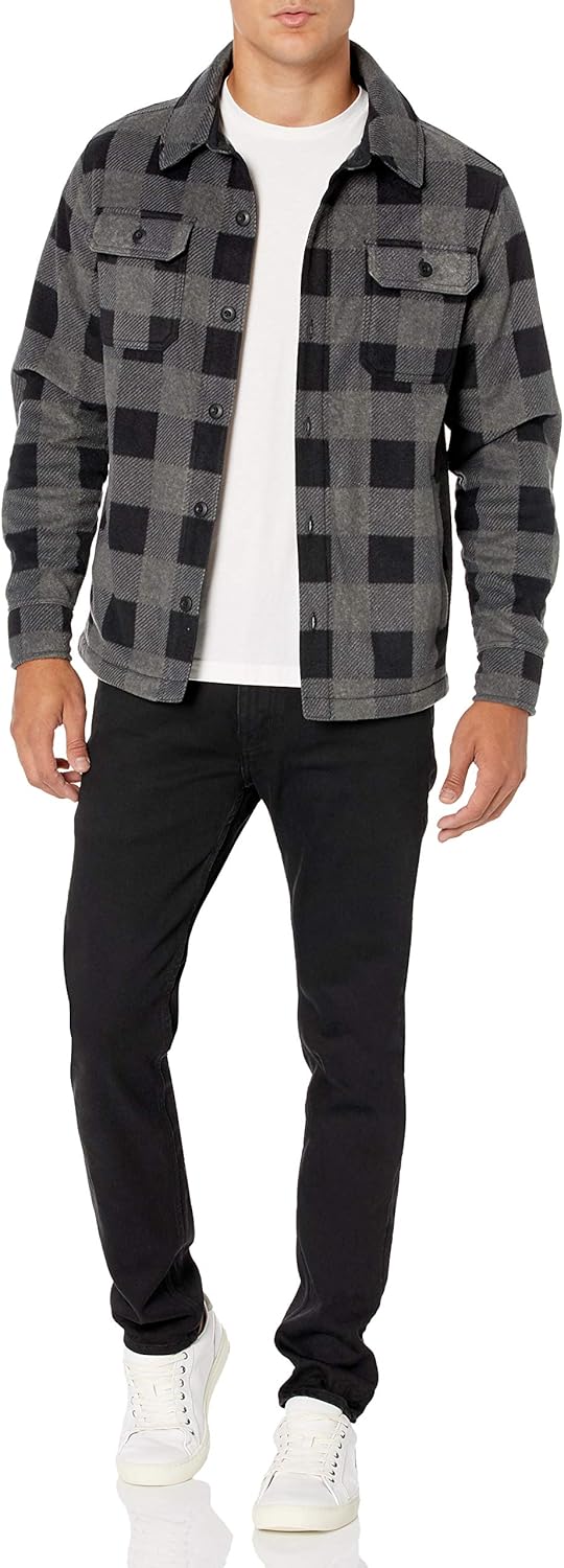 Herren-Fleece-Überhemd für Frühling 2025 – Max