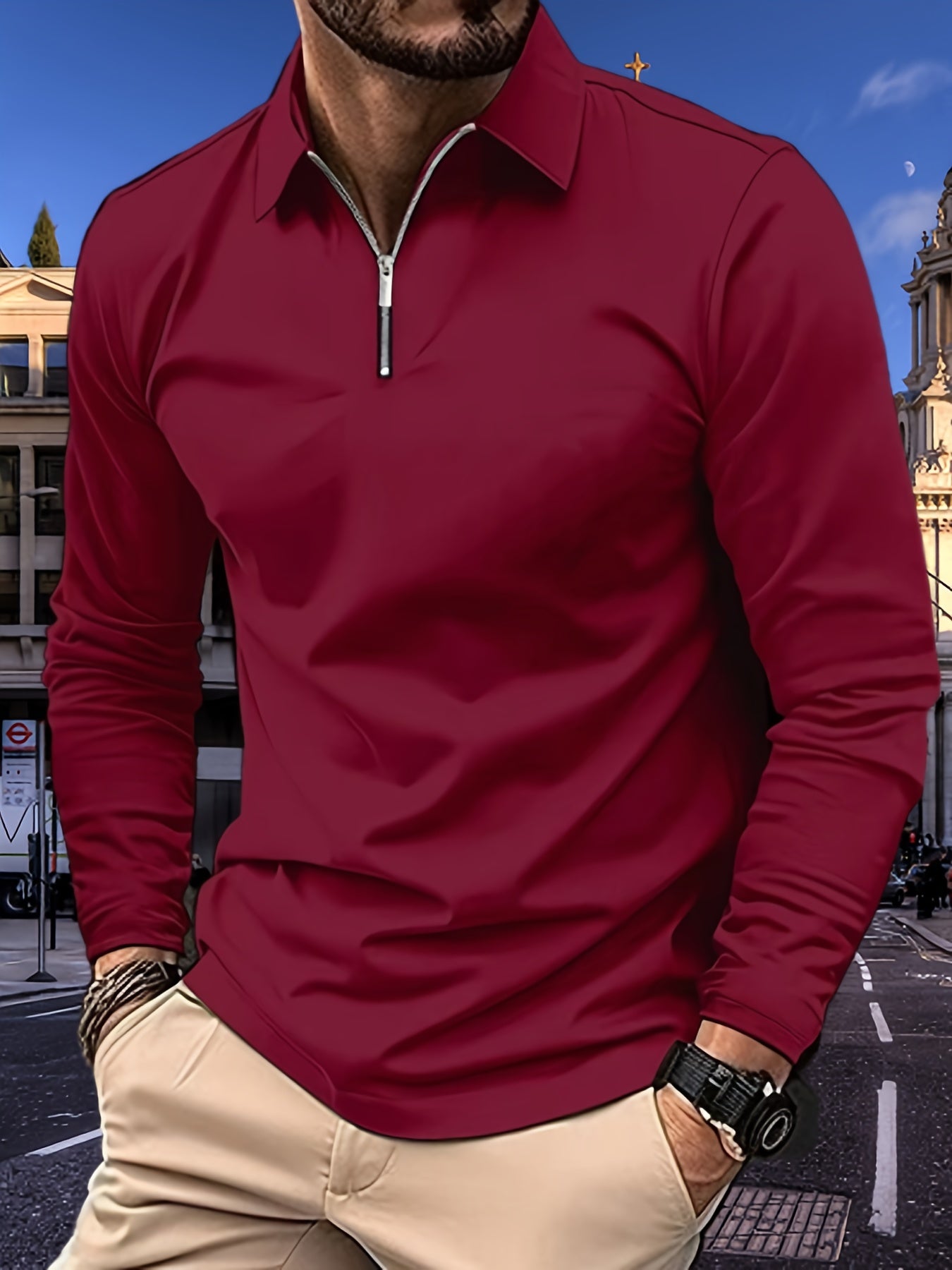 Herrenlangarmshirt für Frühling 2025 - Lucas