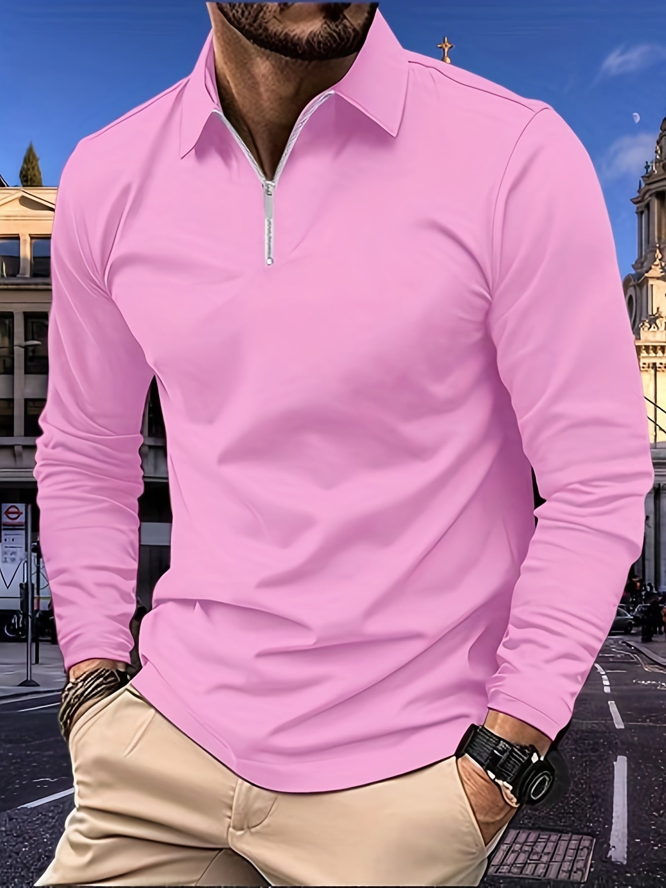 Herrenlangarmshirt für Frühling 2025 - Lucas