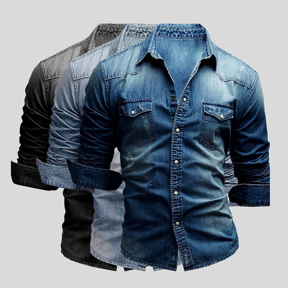 Leonardo - Denim Hemd