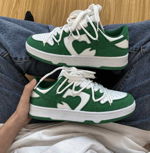 Jane Doppelte Schnürung Sneakers