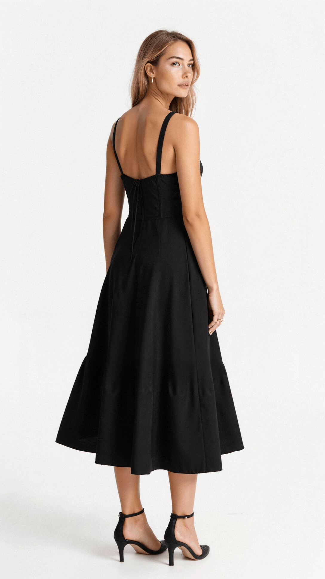 Kiana Korsett Midikleid