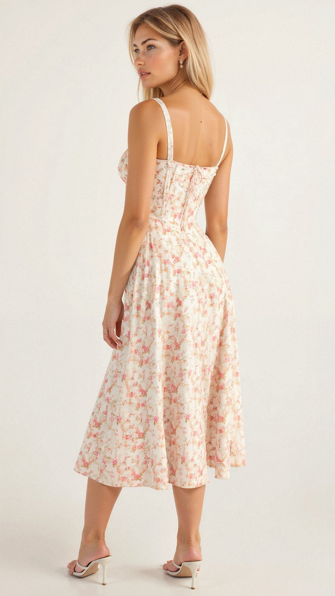 Kiana Korsett Midikleid
