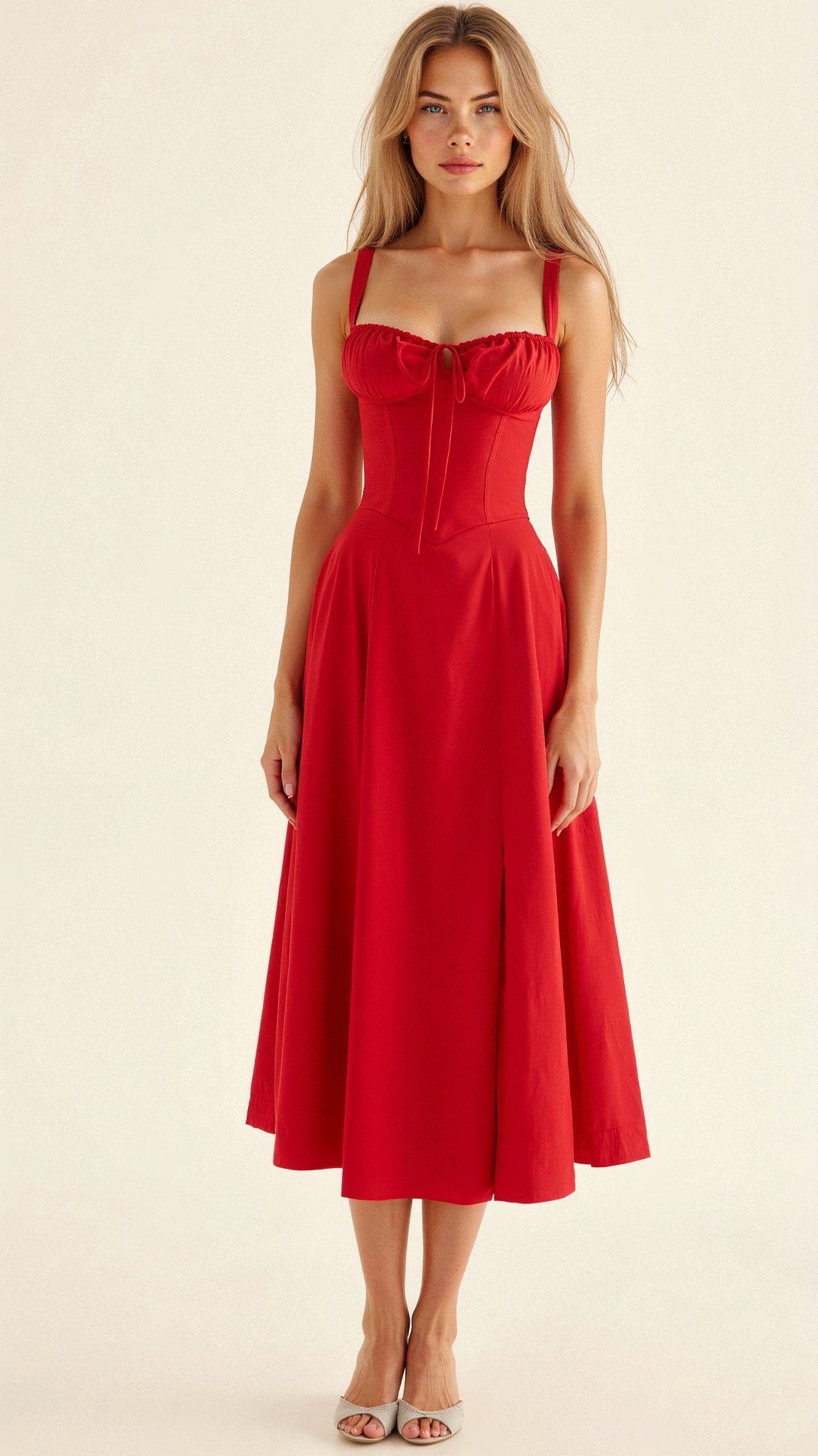 Kiana Korsett Midikleid