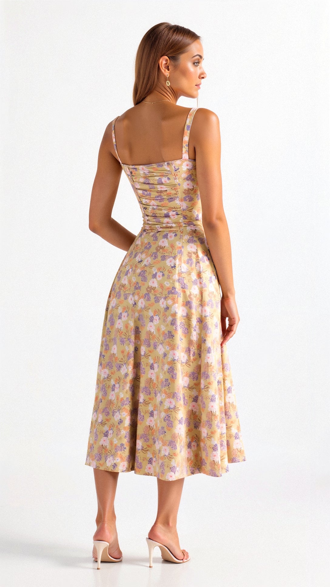 Kiana Korsett Midikleid