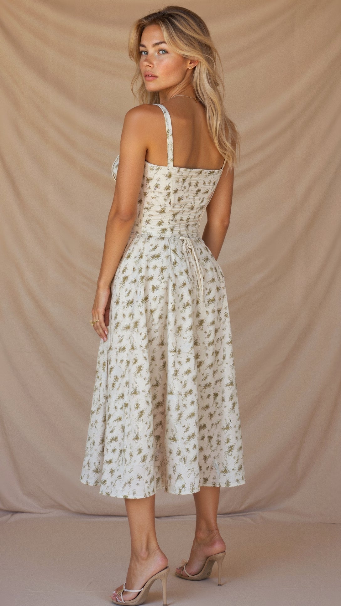 Kiana Korsett Midikleid