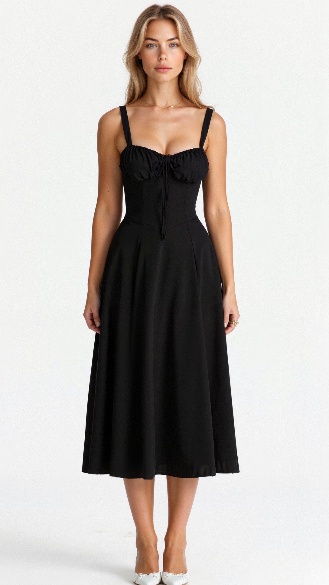 Kiana Korsett Midikleid