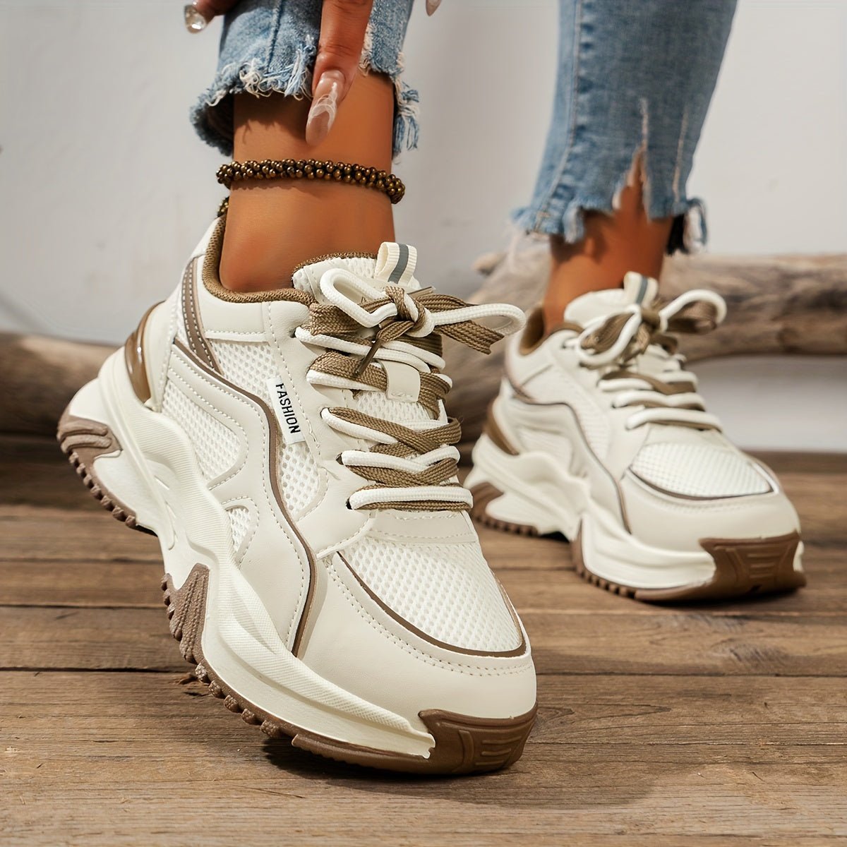 Zara Hohe Sohle Sneakers