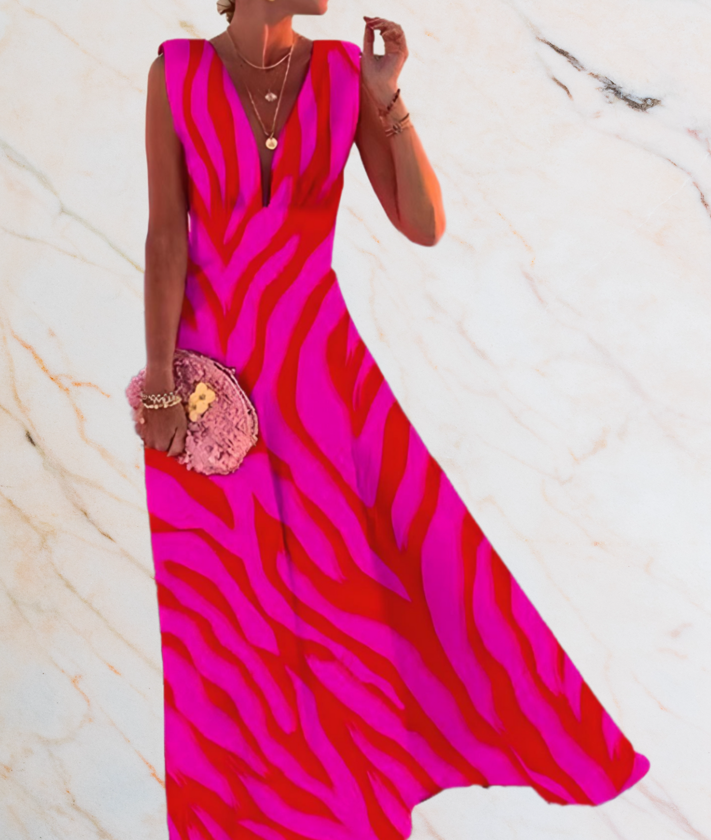 Ärmelloses Sommerkleid mit modernem Design - Nympha