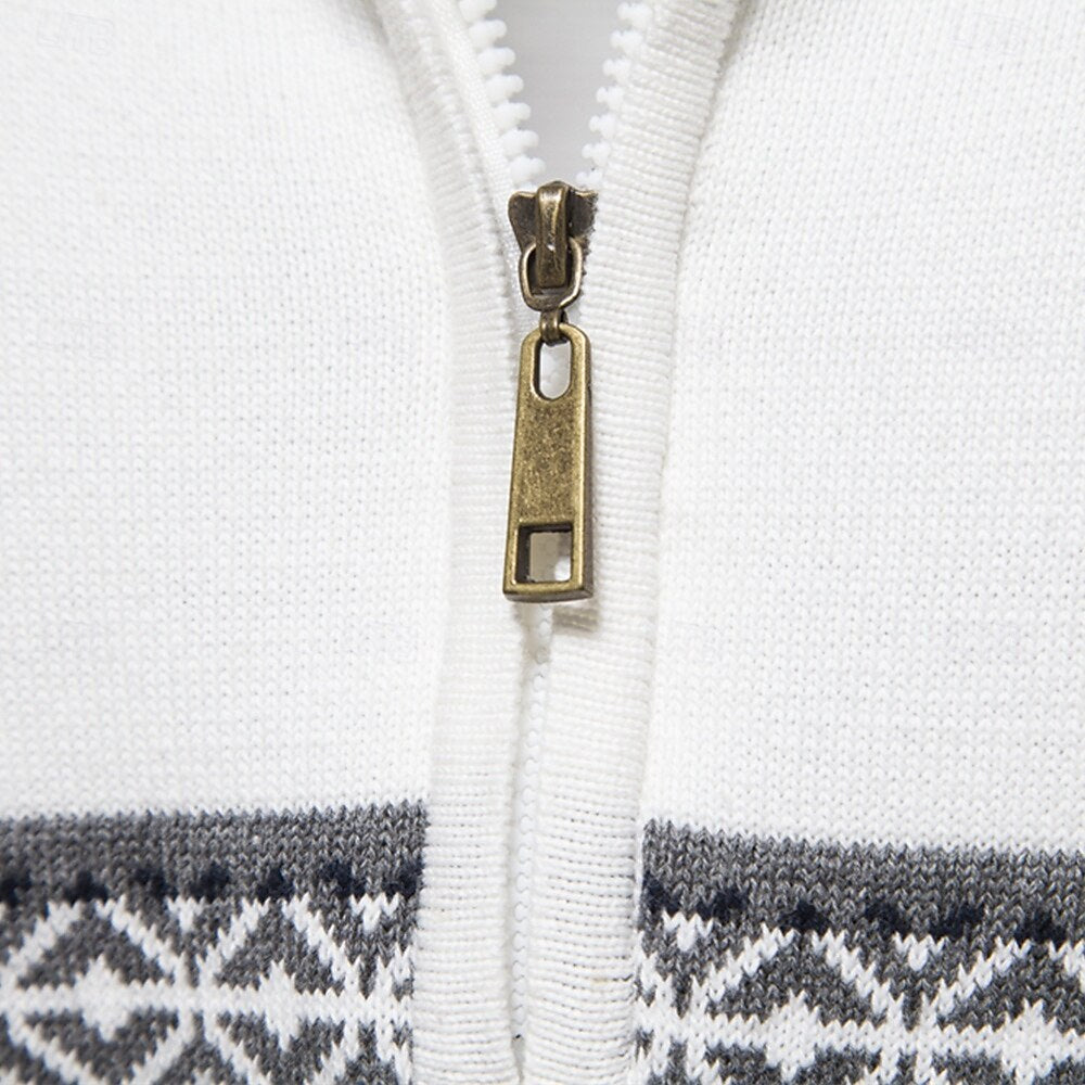 Hannes - Half-Zip Strickpullover