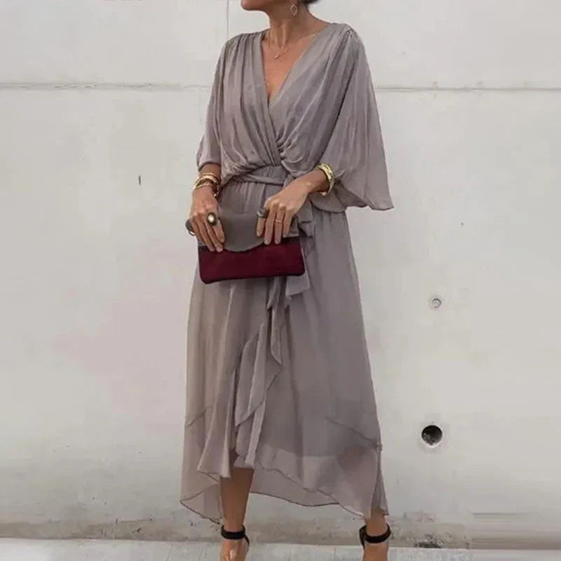 Anelie | Damen Elegantes Sommerkleid