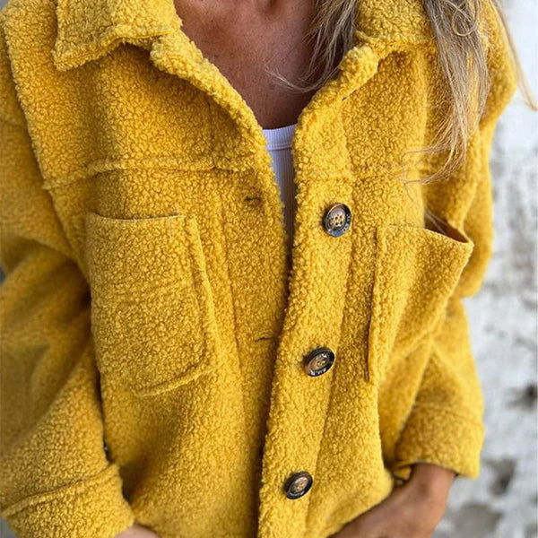 Dion - Kurze jacke mit Revers