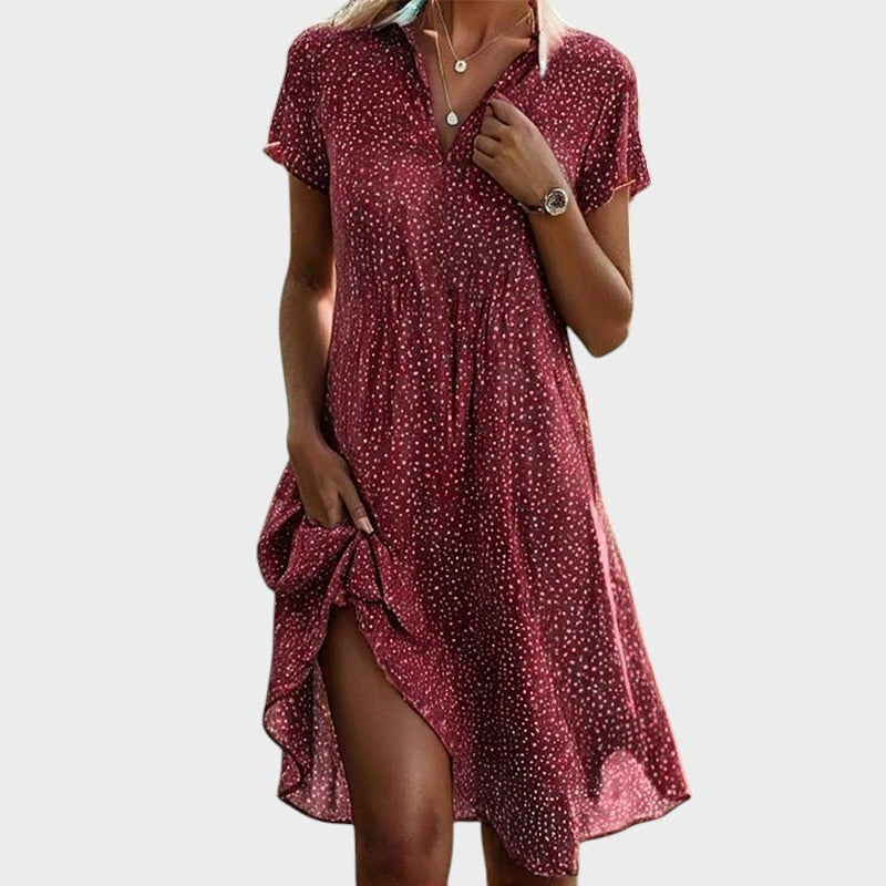 Juliette – Verspieltes Midikleid mit Polka-Dots