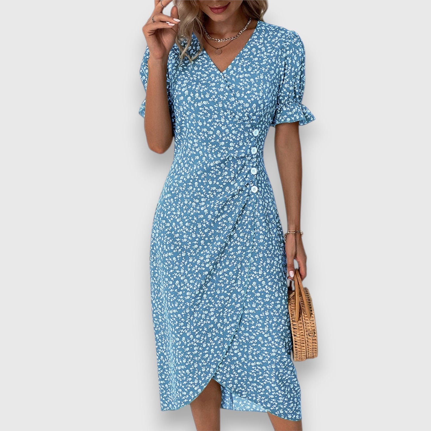 Franziska – Luftiges Blumenkleid