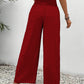 Sommerhose Mit Hoher Taille Für Damen | Geometrischer Druck
