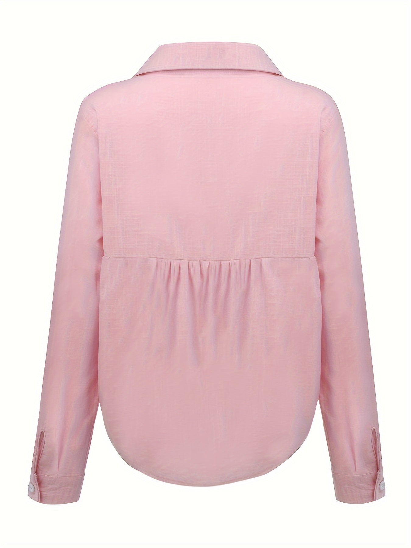 Amelie | Damen Langärmelige Leinenbluse