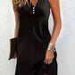 Damen Ärmelloses Bequemes Kleid | Mini