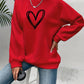 Bossom | Damen Herz-Pullover