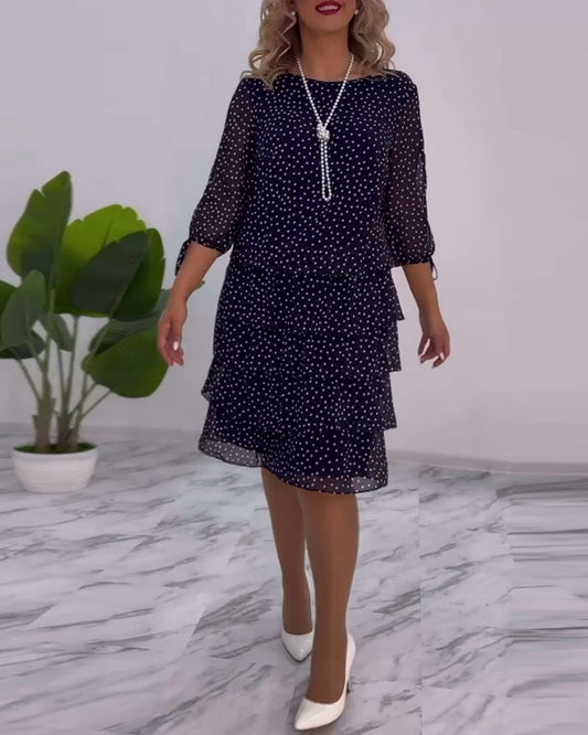 Liliane – Klassisches Polka-Dot-Kleid