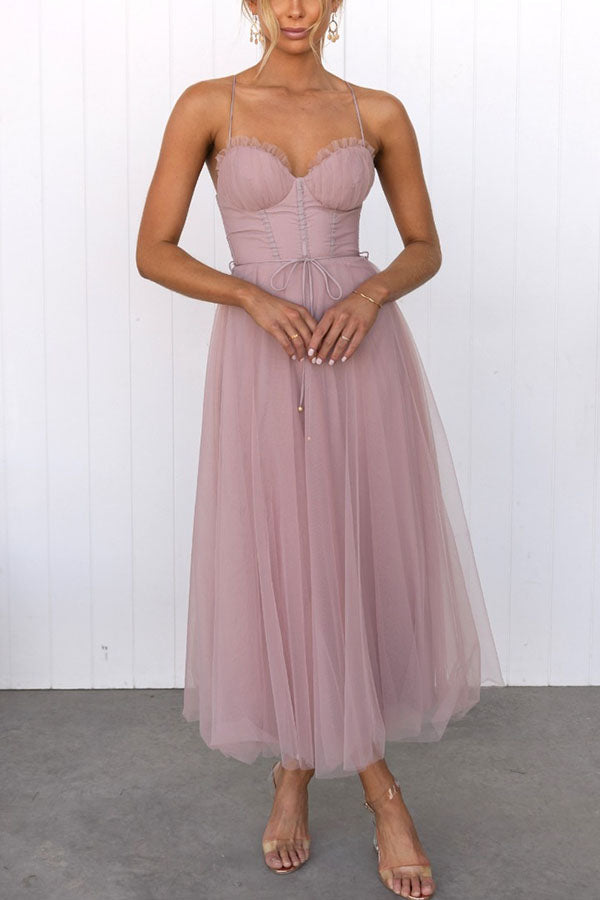 Isolina - Elegantes Maxikleid für Frauen  für den Sommer und lange