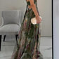 Elegantes Mesh-Maxikleid mit Figurbetontem Schnitt – Camille