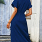 Isoliera - Elegantes Wickelkleid mit V-Ausschnitt