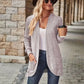 Neva™ - Eleganter Rippstrick-Cardigan mit langen Ärmeln