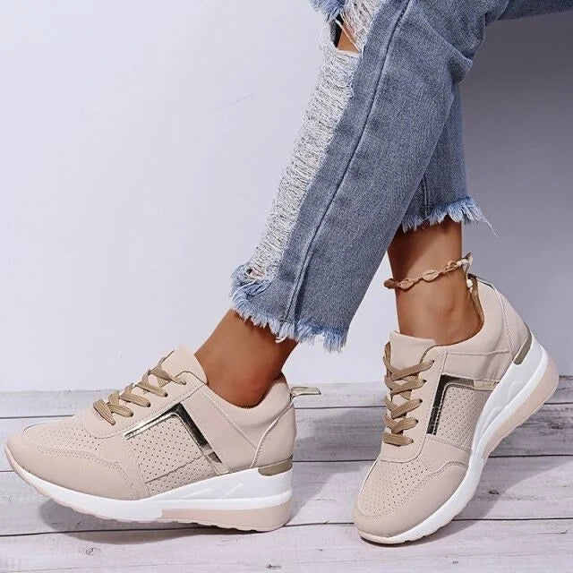 Orthopädische Damen Sneaker mit Dämpfung & Fußgewölbestütze – Valora