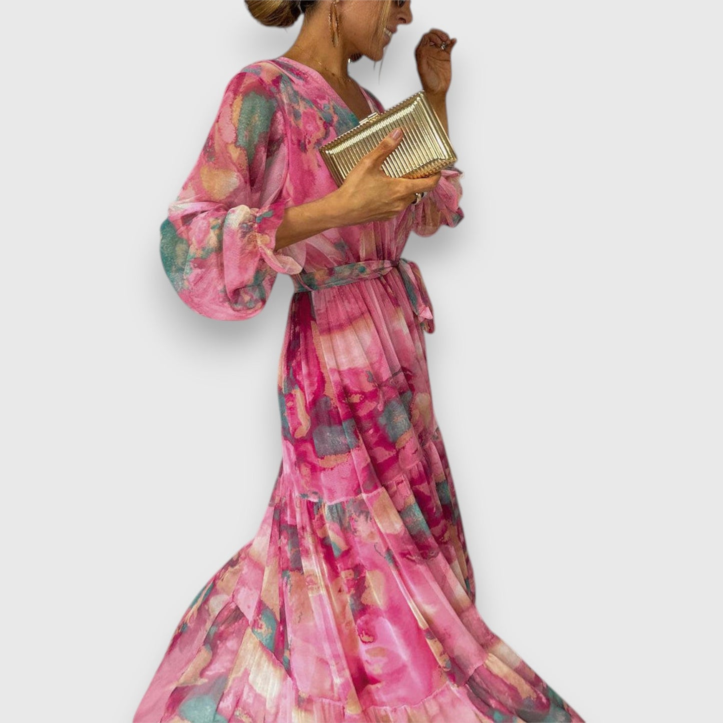 Marielle – Wickelkleid mit Blumenmuster