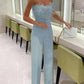 StyleLeap - Eleganter Einteiler mit Röhre-Top