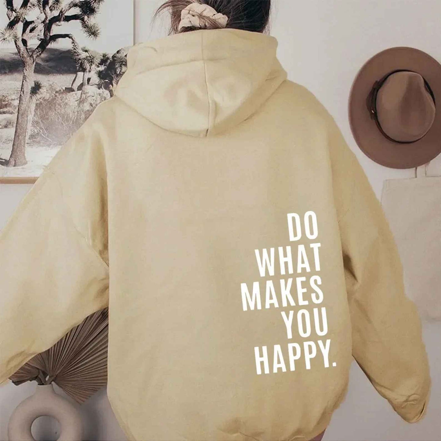 WW - Damen Hoodie - Lässiger Streetstyle mit Schriftzug