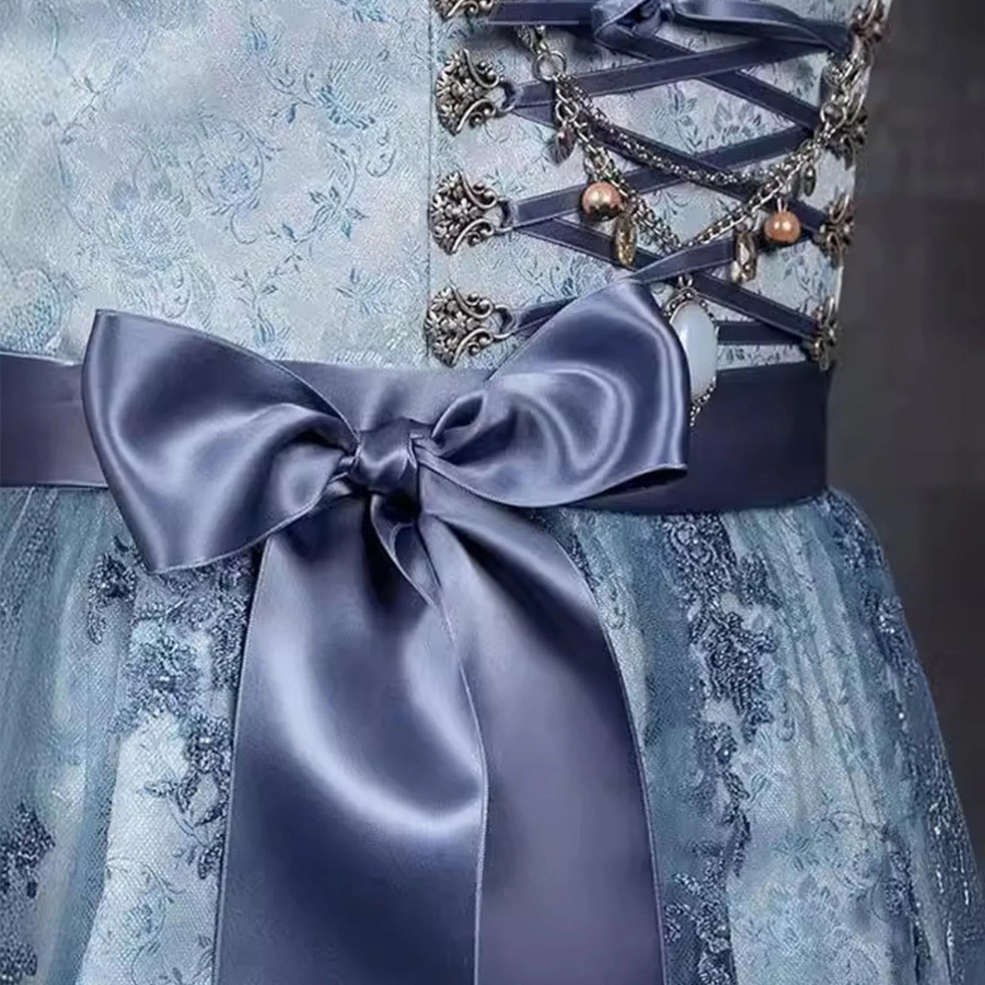 Traditionelles Klassisches Kleid Für Damen | Midi