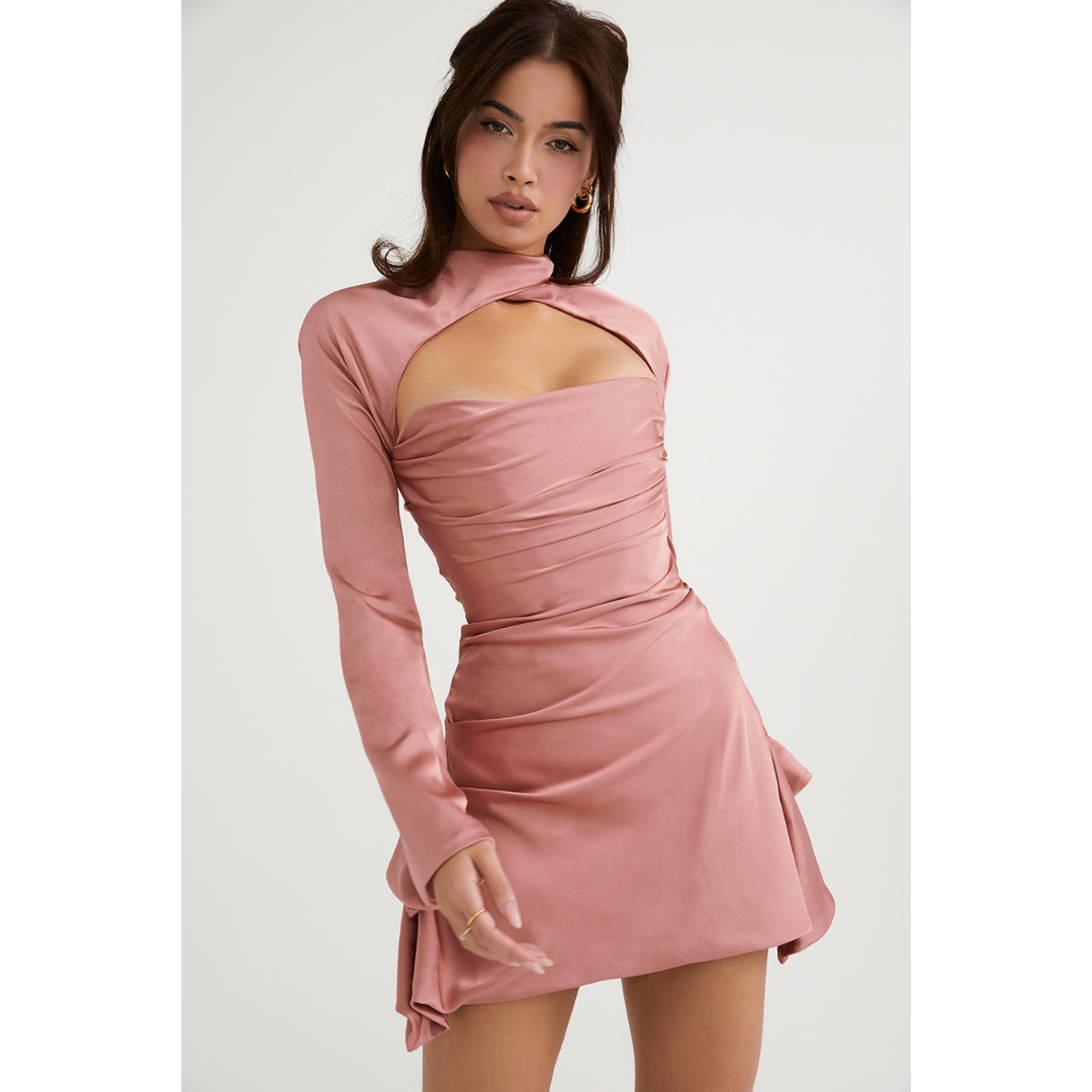 Partykleid Mit Langen Ärmeln Für Damen | Mini