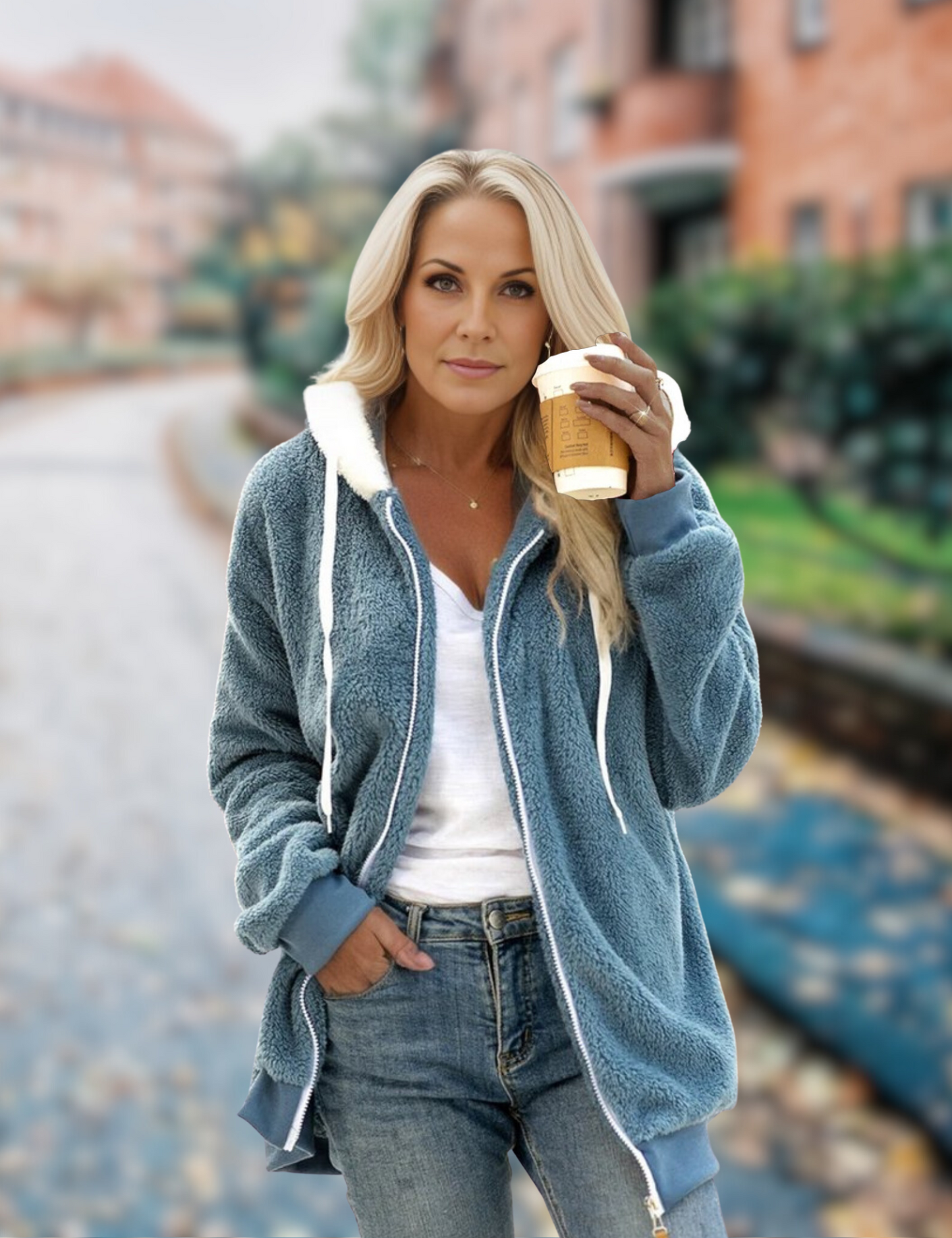 WW Jacke | Bequeme Fleecejacke für Damen