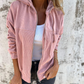 Danna™ - Cord-Jacke mit Kapuze und Reißverschluss
