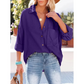 Langärmliges Freizeithemd Für Damen | Button Down