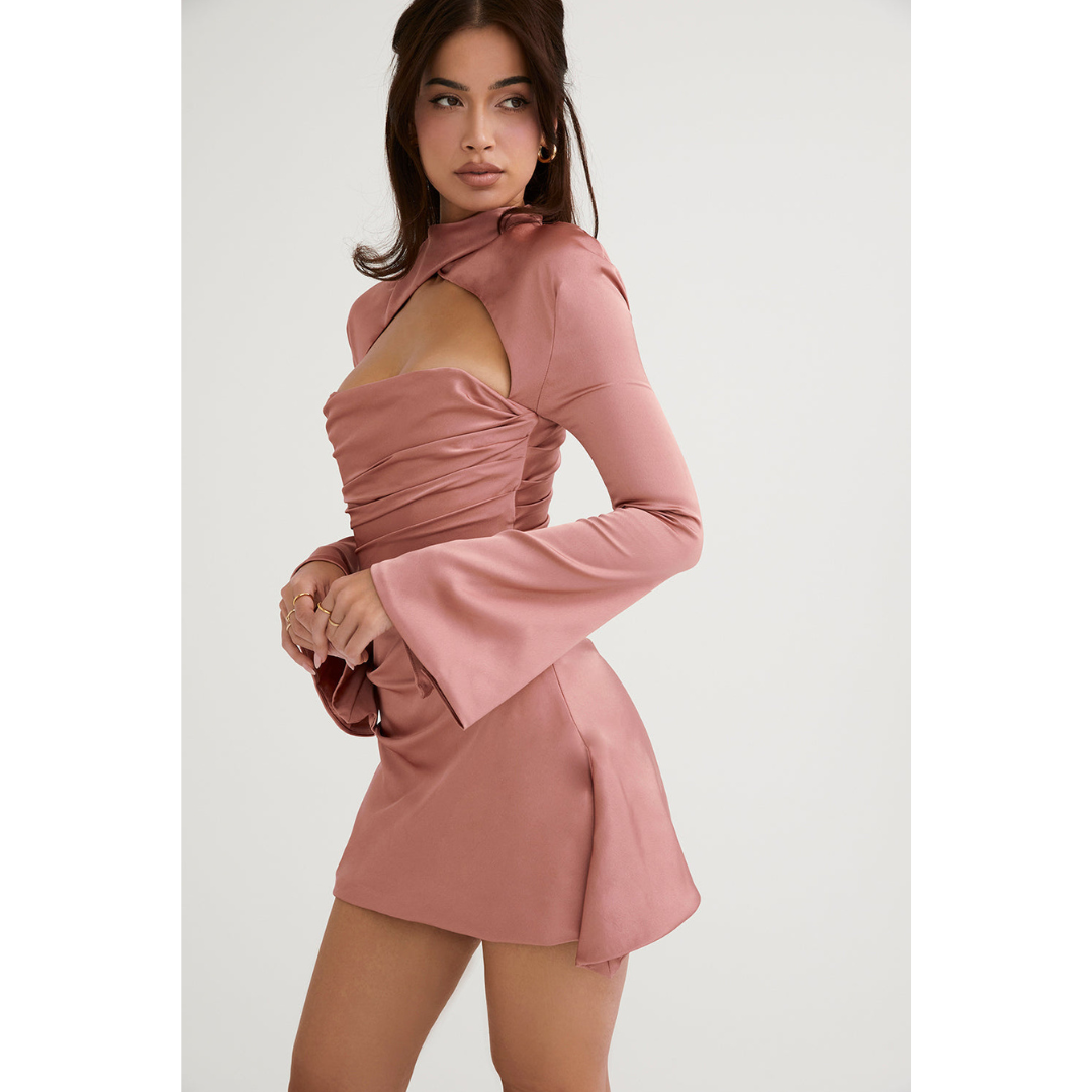 Partykleid Mit Langen Ärmeln Für Damen | Mini