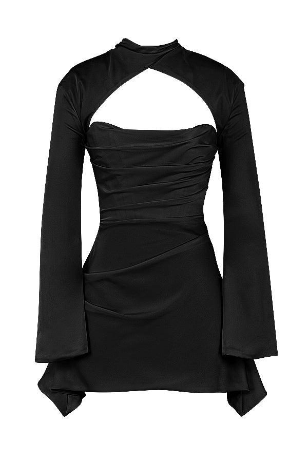 Aloysia | Damen Drapiertes Korsettkleid