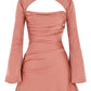 Aloysia | Damen Drapiertes Korsettkleid