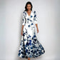 Irina – Blumiges Wickel-Maxikleid