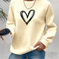 Bossom | Damen Herz-Pullover