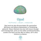 Blaue Opal Seestern Ohrringe - Marina