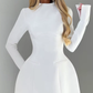 Eleanor - Elegantes Minikleid mit langen Ärmeln