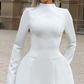 Eleanor - Elegantes Minikleid mit langen Ärmeln