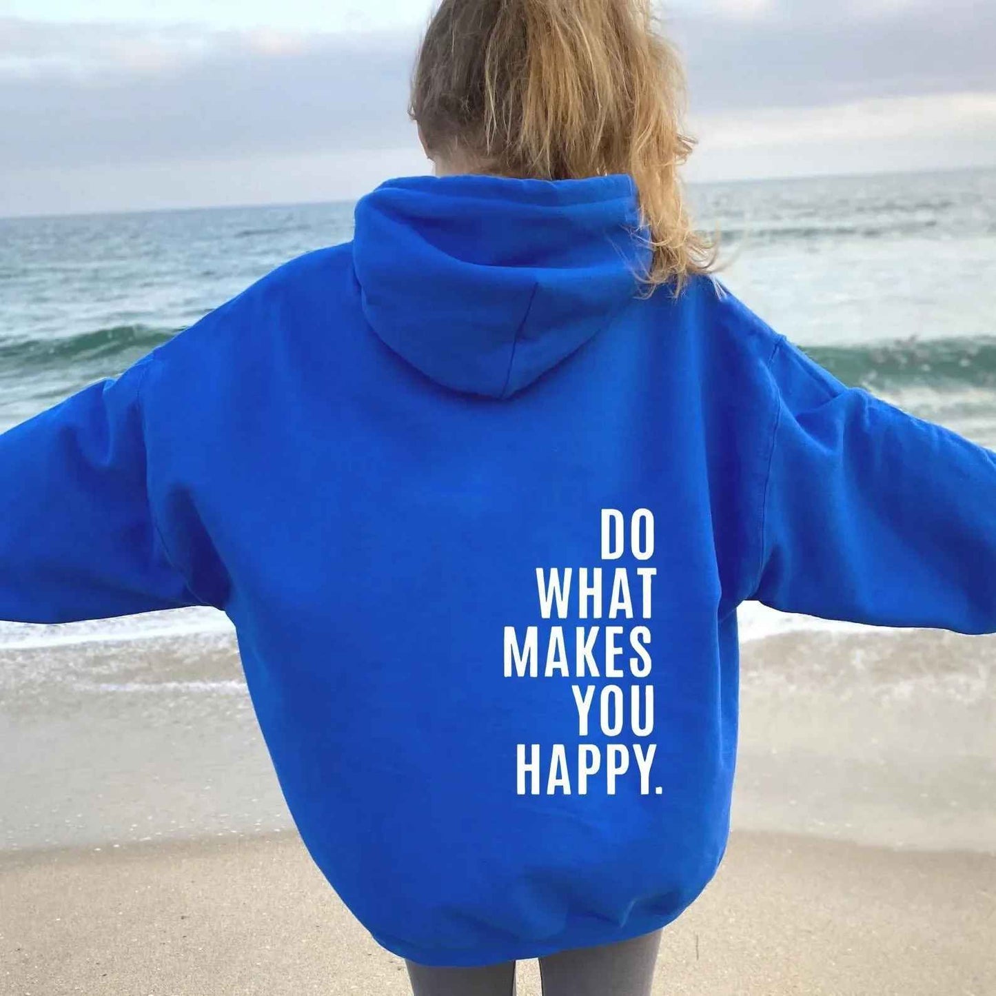 WW - Damen Hoodie - Lässiger Streetstyle mit Schriftzug