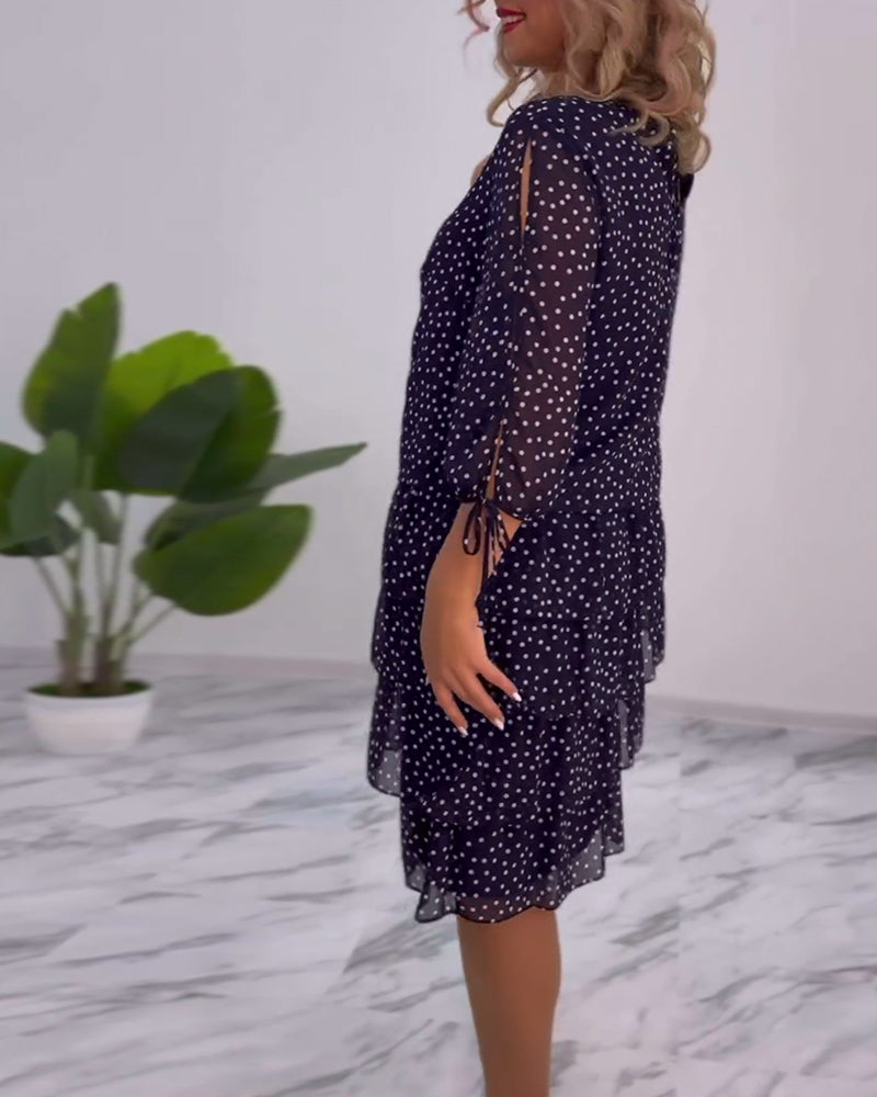 Liliane – Klassisches Polka-Dot-Kleid
